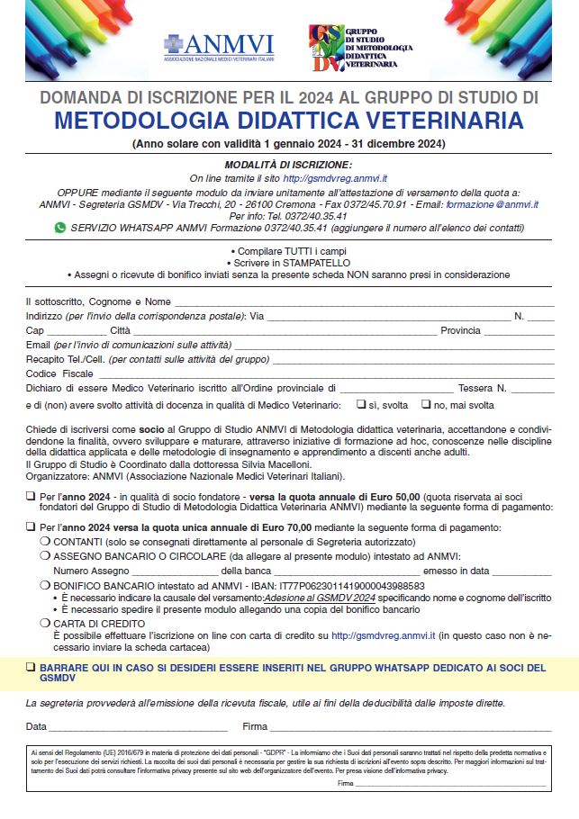 Scheda Metodologia 2024