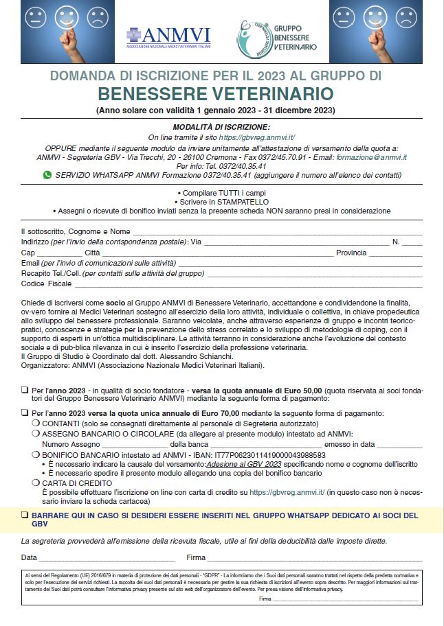 Immagine scheda benessere 2021